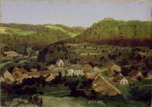 A View of the Village of Tenniken